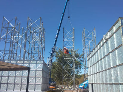 Orapa Twin Towers -- AK47 Style !!!
