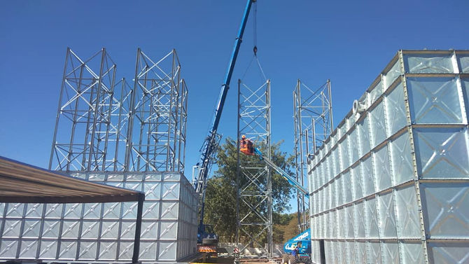 Orapa Twin Towers -- AK47 Style !!!