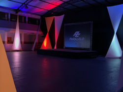 Decorações em Lycra Tensionada