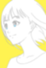 装画に使用した女 性のイラスト