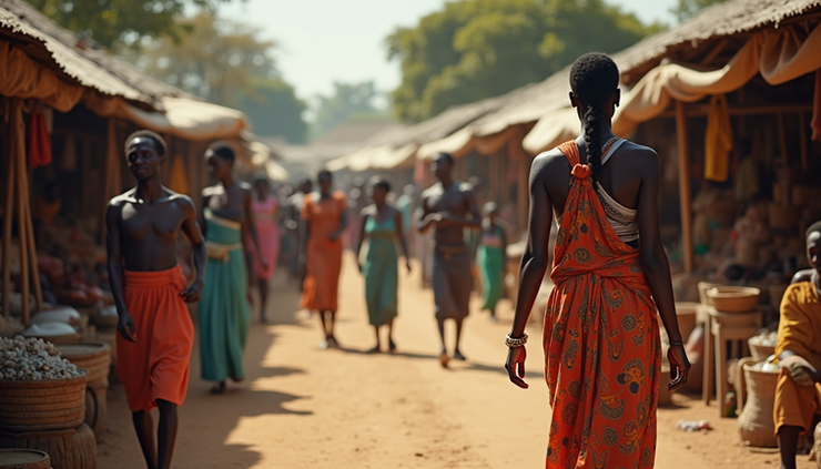 Mtazamo wa karibu wa soko la bidhaa za kienyeji Afrika