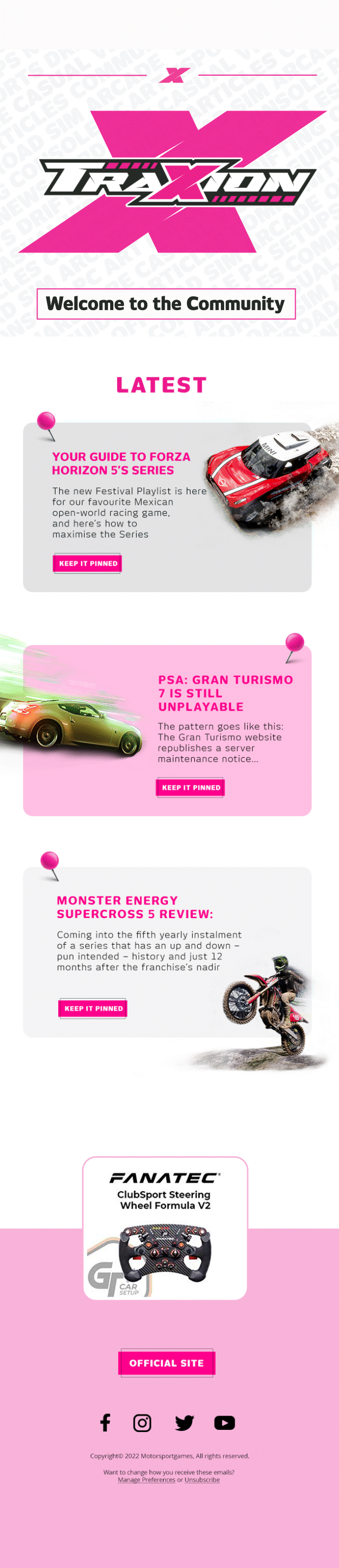 Traxion Email Template