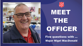 Meet the Officer – Major Nigel MacDonald
