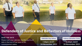 • Commissioning save the date