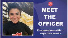 Meet the Officer – Major Cate Shanks