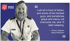 ‘Full surrender’ sends Marty to prison to serve as a chaplain