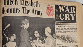 Army gets the royal treatment 60 years ago