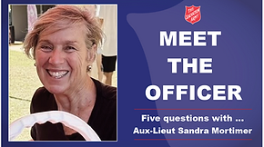Meet the Officer – Auxiliary-Lieutenant Sandra Mortimer