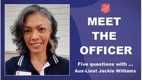 Meet the Officer – Aux-Lieut Jackie Williams