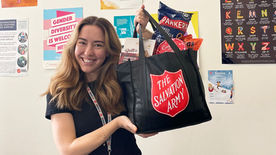 Making Christmas special with a hamper of hope