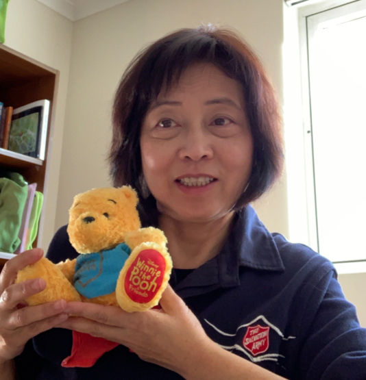 Captain Winnie Ng loves her role as a chaplain for Salvos Stores in south-west Sydney.
