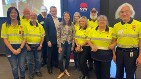 • Recognition for SAES volunteers