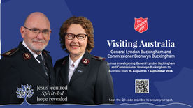 General’s message to Australia ahead of upcoming visit