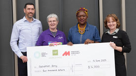 Cricket association goes into bat for Samaritan House in Mackay