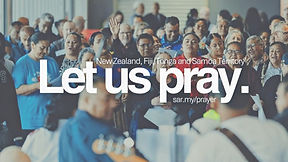 • Pray for New Zealand, Fiji, Tonga and Samoa Territory	