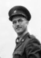 William Bramwell Tibbs in his Salvation Army Red Shield representative uniform during World War Two.