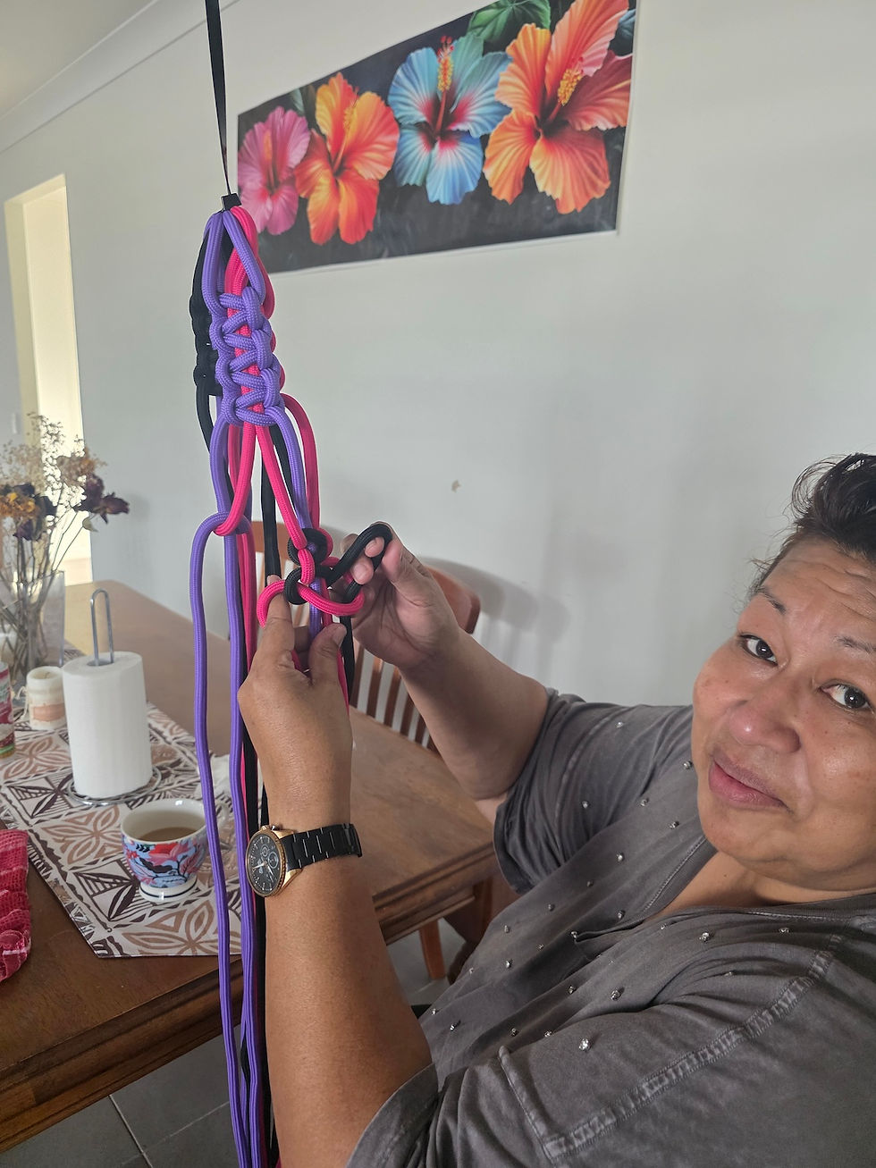 When taking some time out, Wati loves crafting, including macrame and getting stuck into puzzles. The cadet likes to do things with her hands, especially when she has a lot on her mind and needs to think through things.