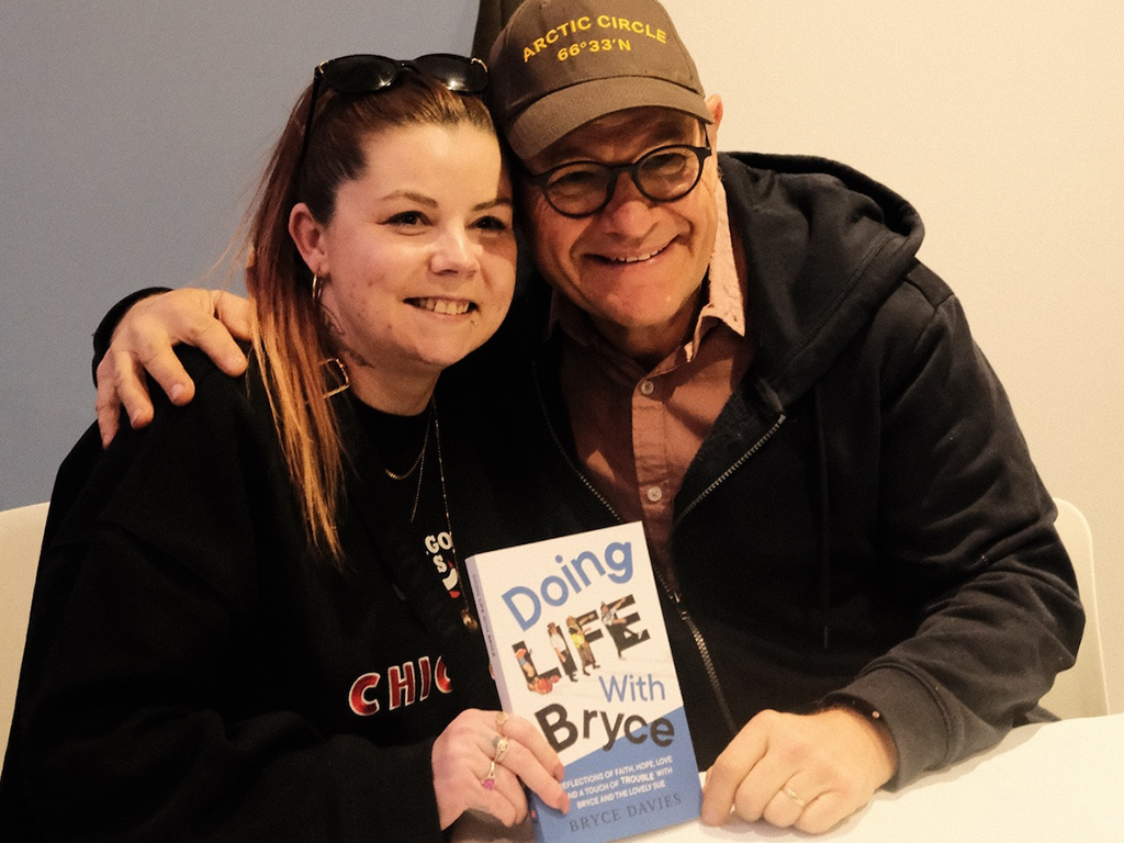 Doing Life with Bryce – book launched in Brisbane backyard!