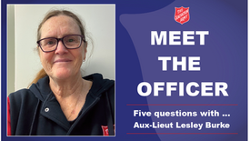 Meet the Officer – Auxiliary-Lieutenant Lesley Burke