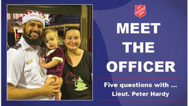 Meet the Officer – Lieut. Peter Hardy
