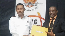 • PNG government donation