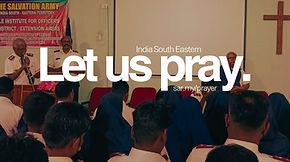 • Pray for India South Eastern Territory