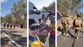 Salvos’ emergency and defence services stride out for Veterans