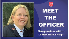 Meet the Officer – Captain Marika Haupt