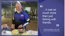 Connection and magic moments on Fraser Island