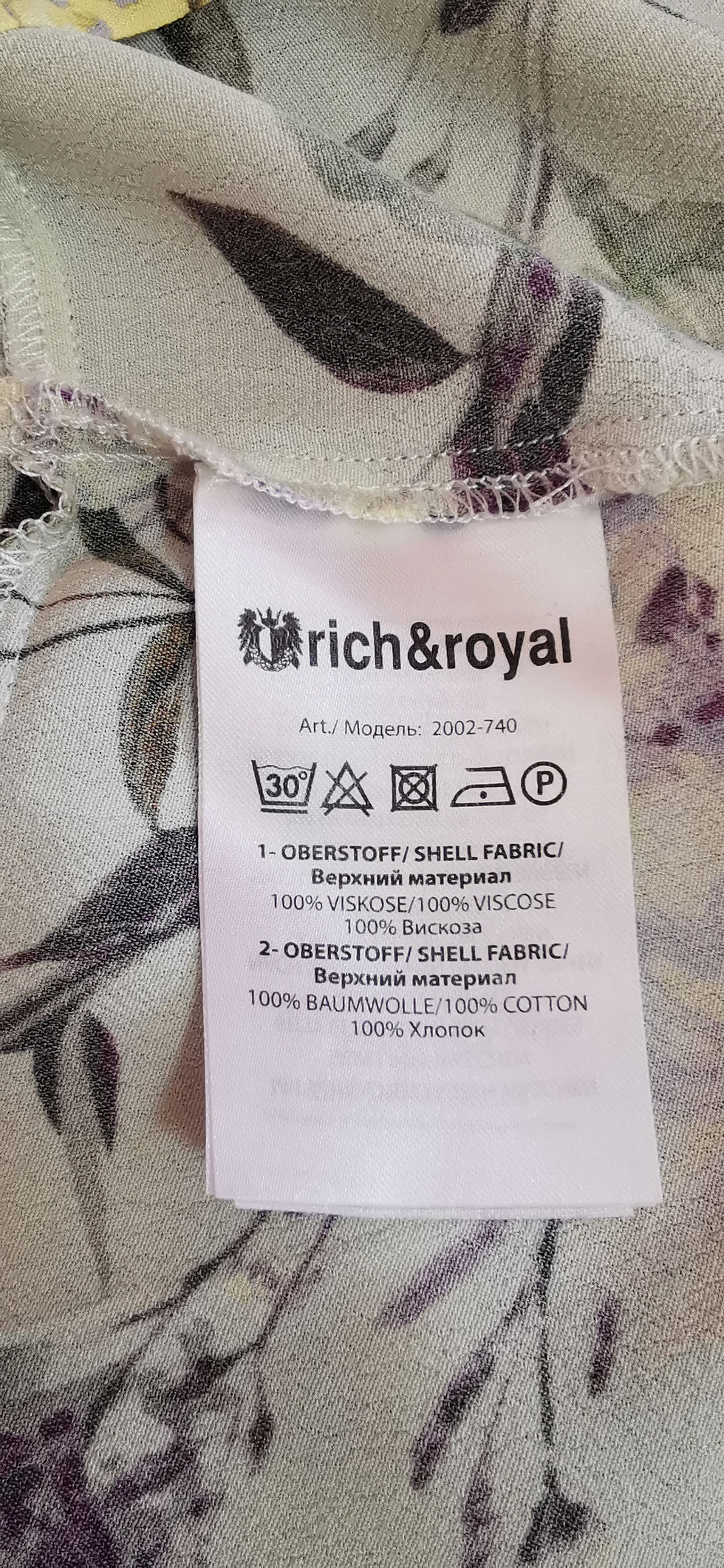 Miniaturbild: Rich & Royal Bluse Größe 34