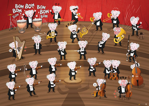 Illustration vectorielle d'instruments de musiques - Par un graphiste print web