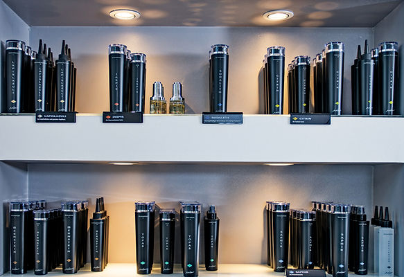 Haarprodukte im Regal