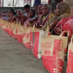 Lotus Ministry Trust Food Relief Recipients