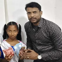 Lotus Ministry Trust Relief Recipient and Volunteer