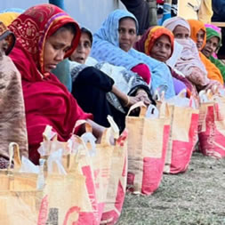 Lotus Ministry Trust Food Relief Recipients