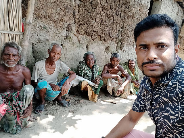 Lotus Ministry Trust Relief Recipients and Volunteer