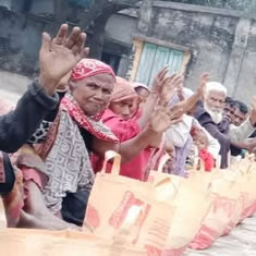 Lotus Ministry Trust Food Relief Recipients