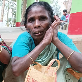 Lotus Ministry Trust Food Relief Recipient