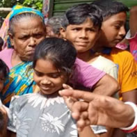 Lotus Ministry Trust Food Security Beneficiaries