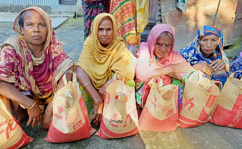 Lotus Ministry Trust Food Relief Beneficiaries
