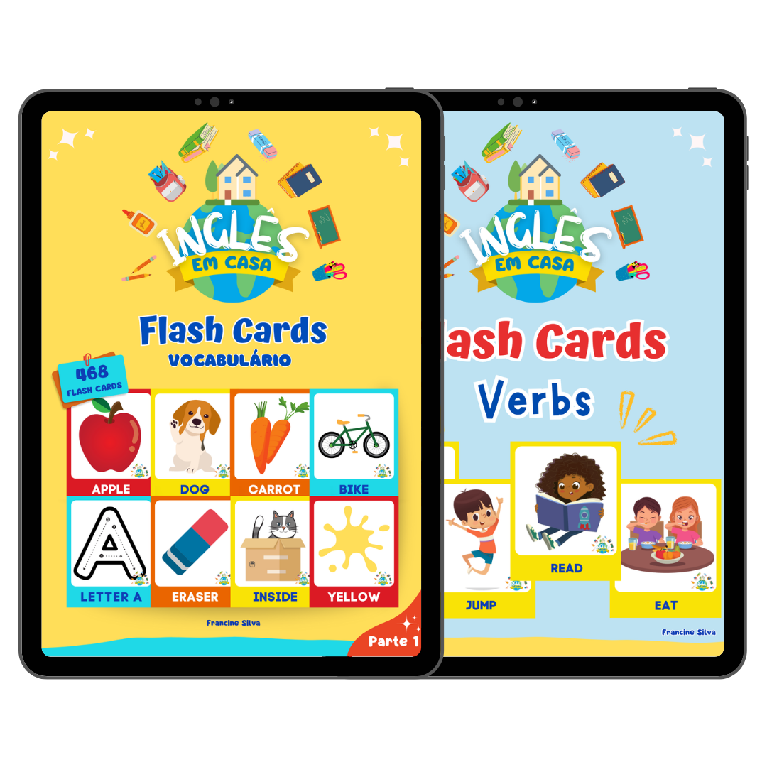Flash Cards Vocabulário e Verbs