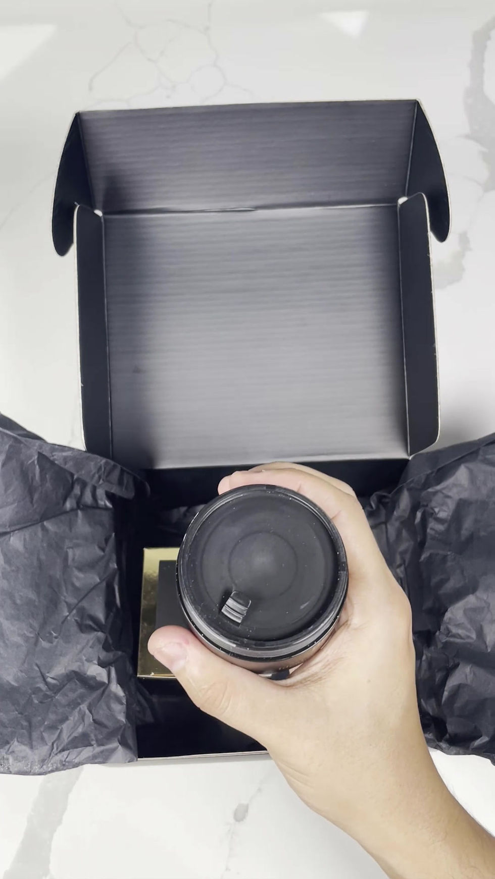 Thumbnail: Founder unboxing Ideal Skin Mask showcasing packaging texture and clay mask skincare benefits