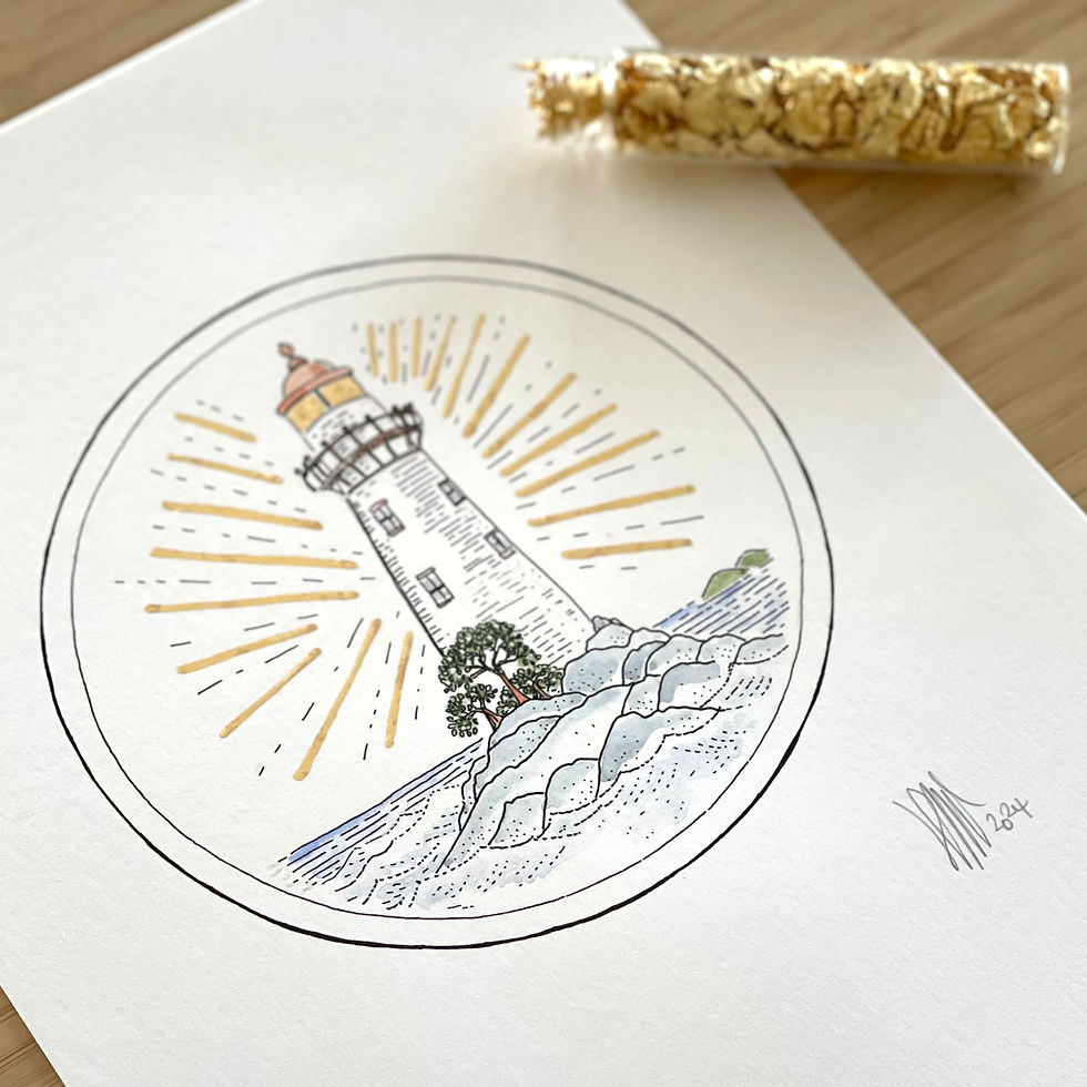 Thumbnail: Lightouse Original Painting