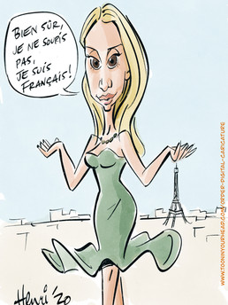 caricature d'après photo