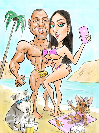 Order Caricature-Couple-Beach-Malta-Henri-Goldsmann copy.jpeg