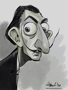 karikatuur van foto_bestel een karikatuur