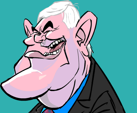 2D Animated cartoon character