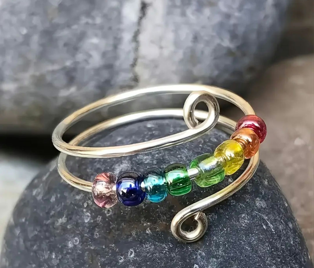 Anxiety Fidget Rings (adjustable size)