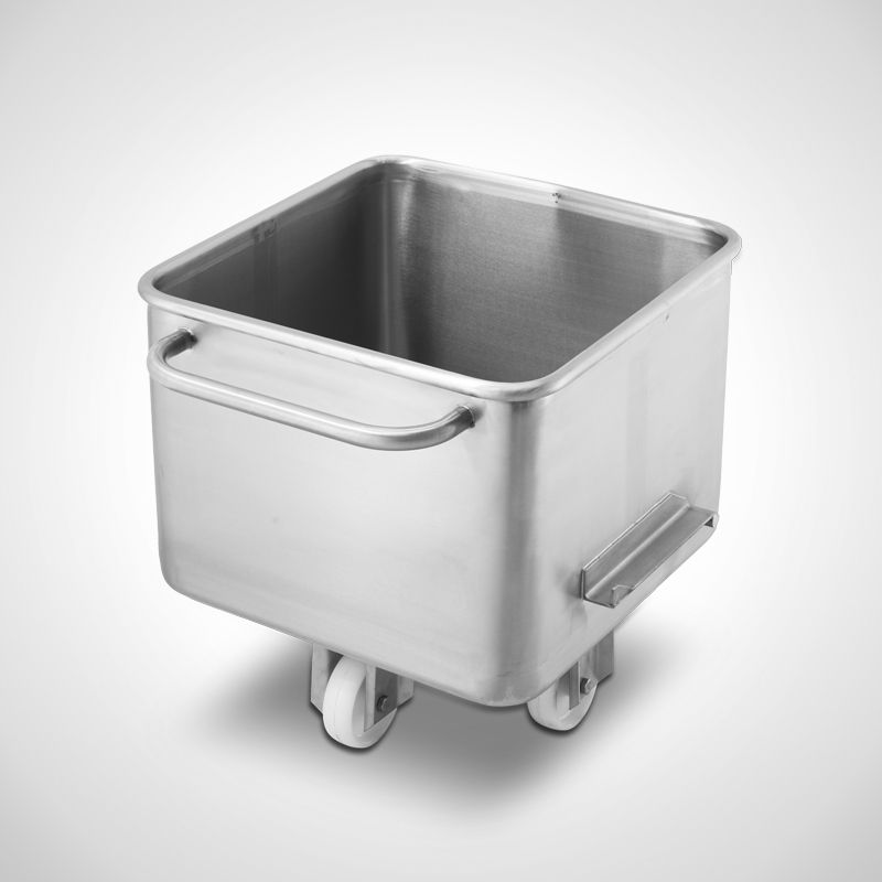 200LStainless Steel Meat Product Bin Focus Trading