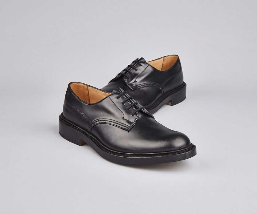 Tricker's Woodstock 黑色德比鞋